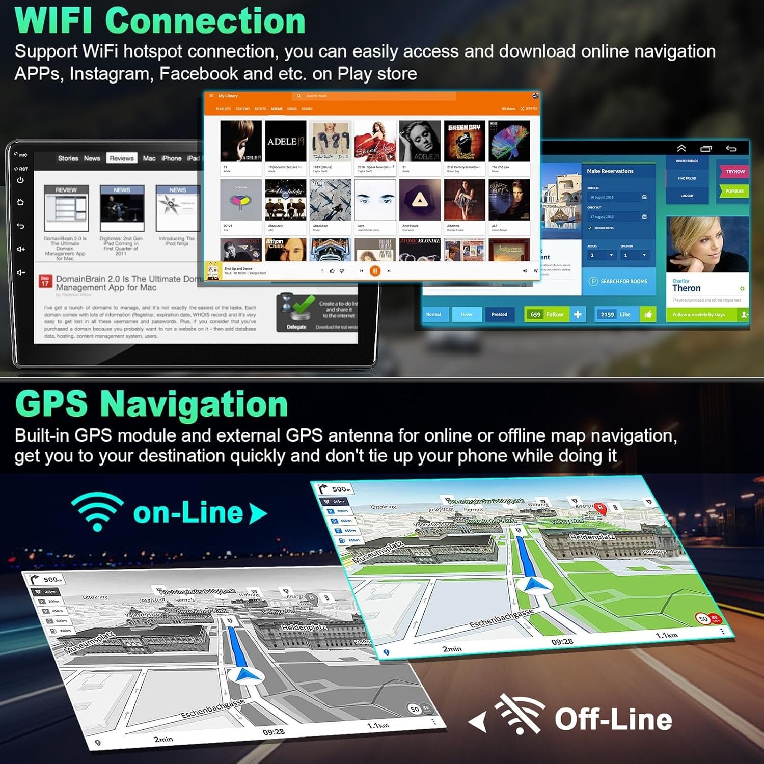 Advanced 4G Radio for Lexus ES250/300/330 – Includes Rear Camera & Navigation