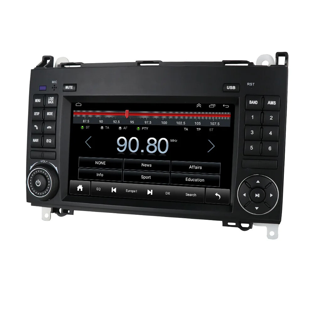 7 Inch 2din Android 10.0 Car Dvd Player for Mercedes-benz B160/b170/b180/b200