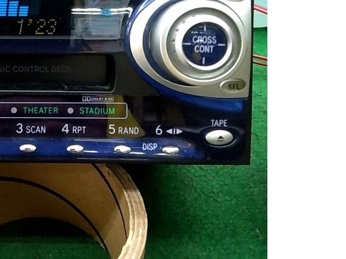 Fujitsu Ten CKT-D59 Cassette Deck Genuine OEM for Toyota Old School Car Audio JD
