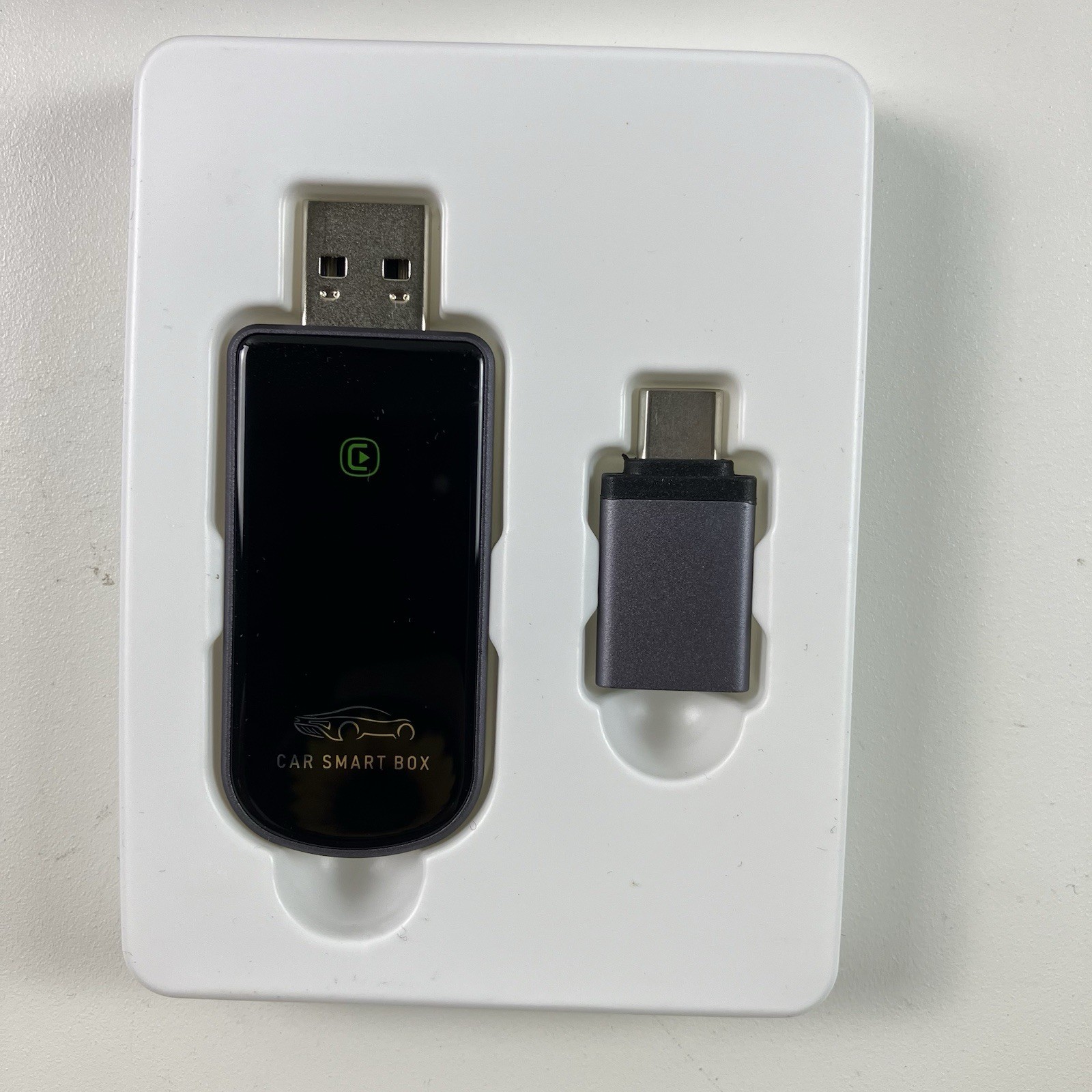 Amzfeel Wireless CarPlay Adapter Mini Edition Converts Wired to Wireless CarPlay