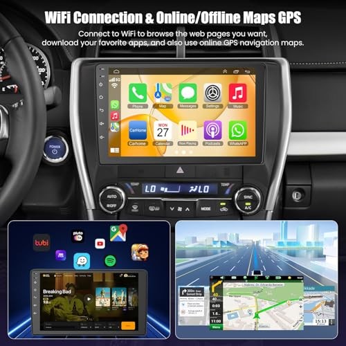Car Radio Stereo for Toyota Camry 2015 2016 2017 4GB+64GB(For Camry 2015-2017)