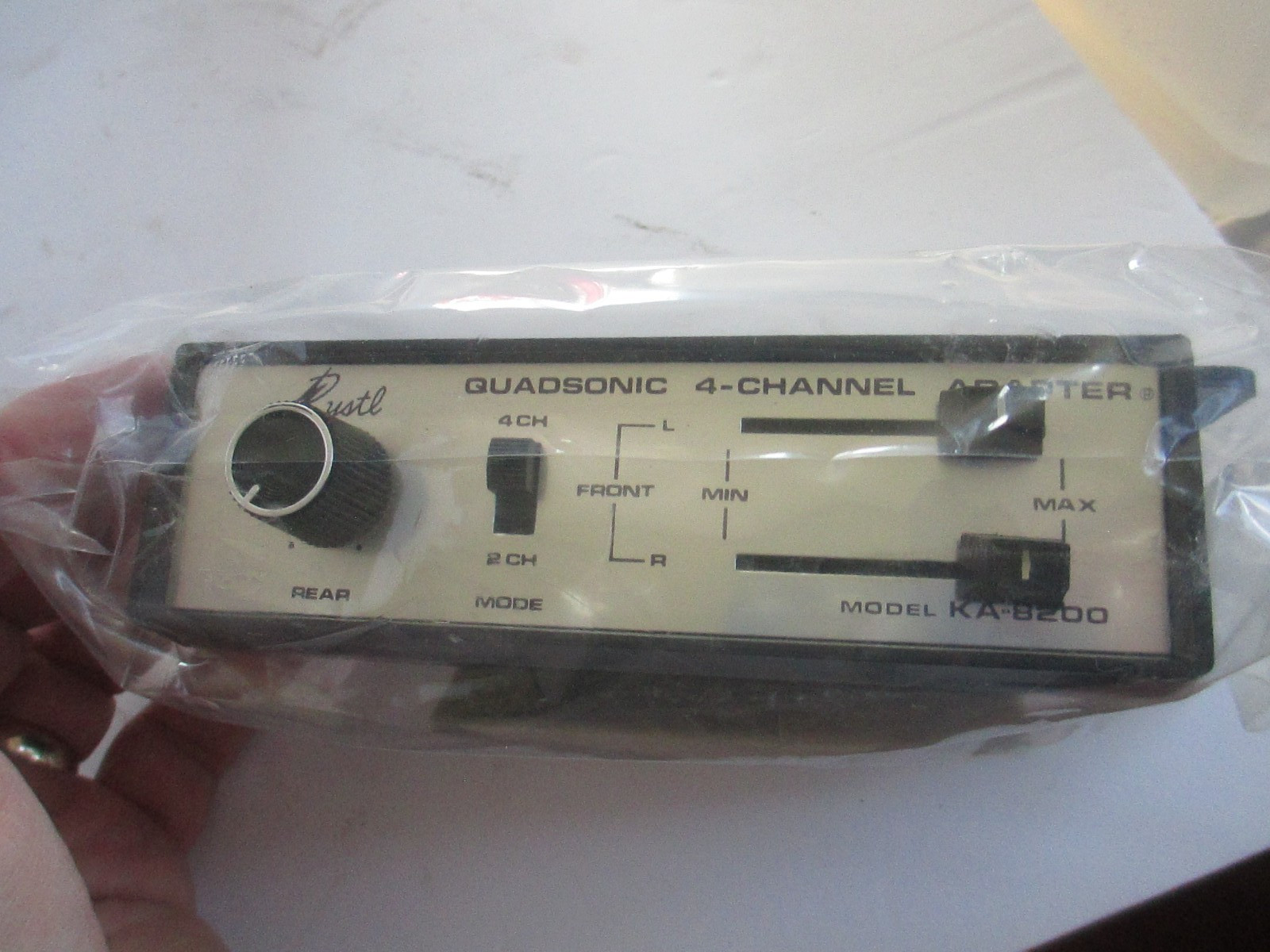 NOS Vintage Quadsonic 4 Channel Car Stereo Adapter Model KA-8200 C103