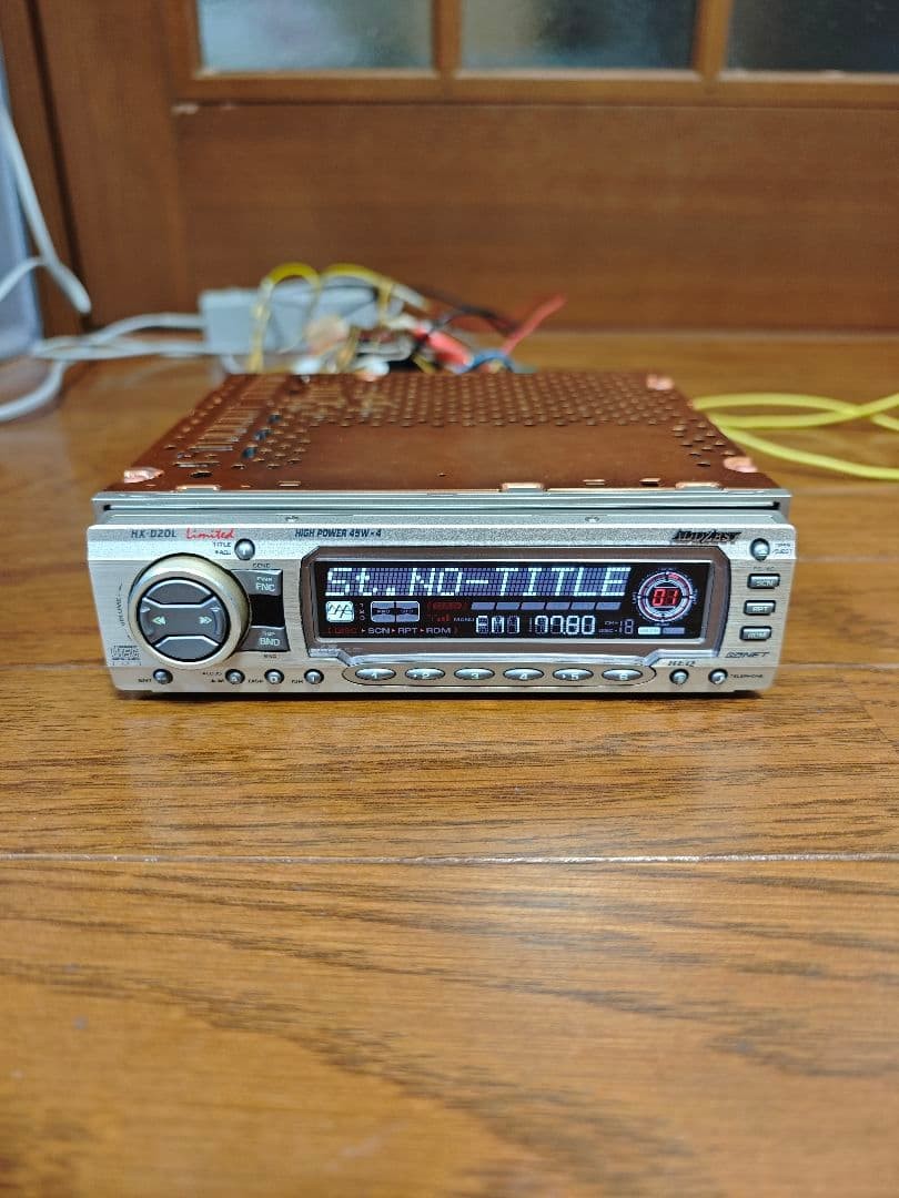 ADDZEST HX-D20L Limited Gold High End CD Head Unit JDM Rare