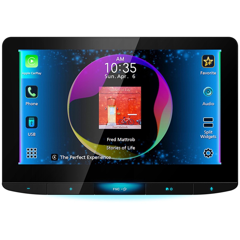 JVC KW-Z1001W Digital Media Receiver + NVX Camera + SiriusXM Tuner + Axxess SWC