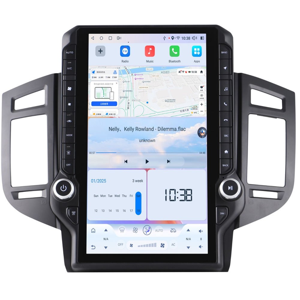 14.5″ Android Radio CarPlay GPS AHD For Mitsubishi Pajero V73 V93 V97 2007-2020