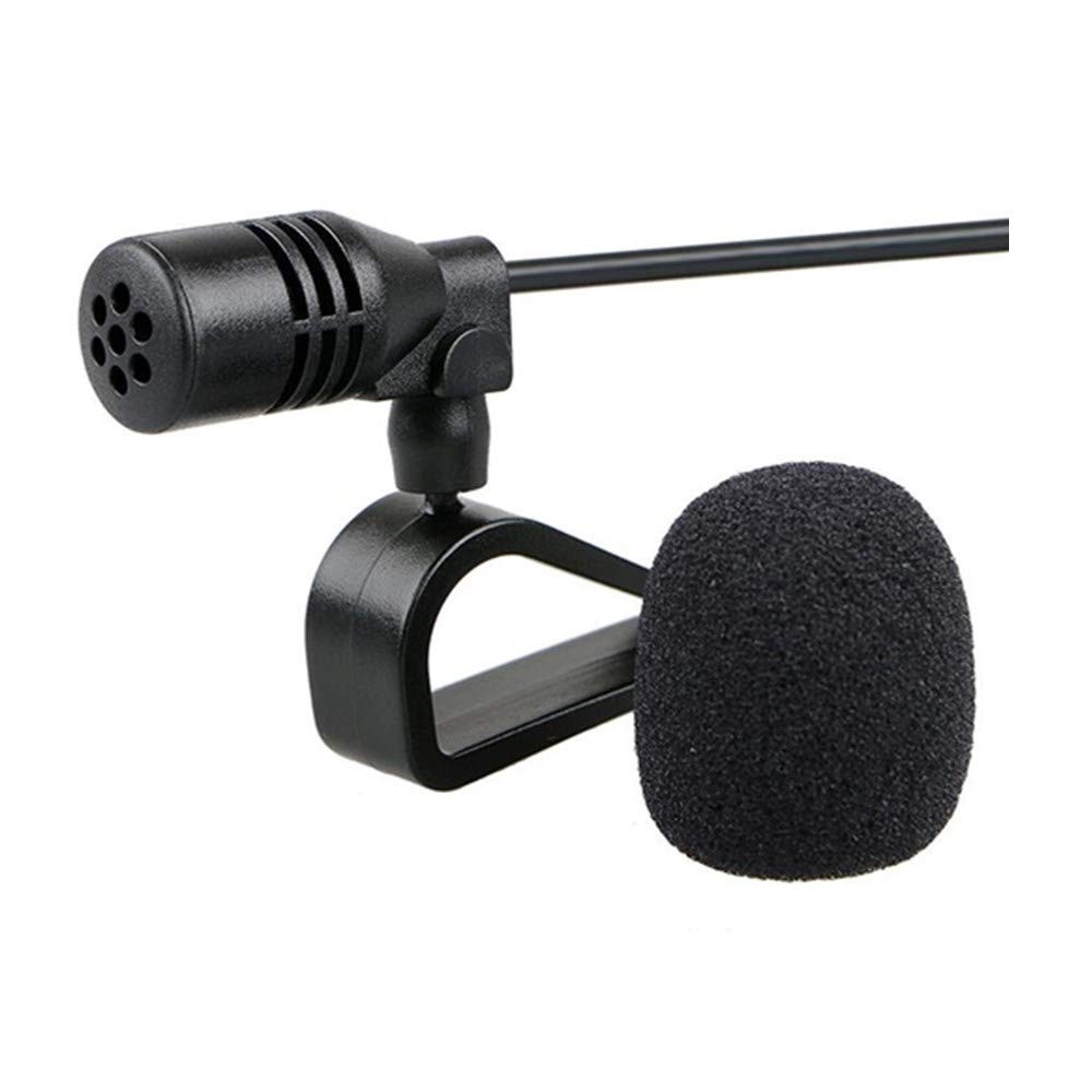 Car Microphone 2.5mm Stereo External Mic Car Radio Microphone with for Pionee…