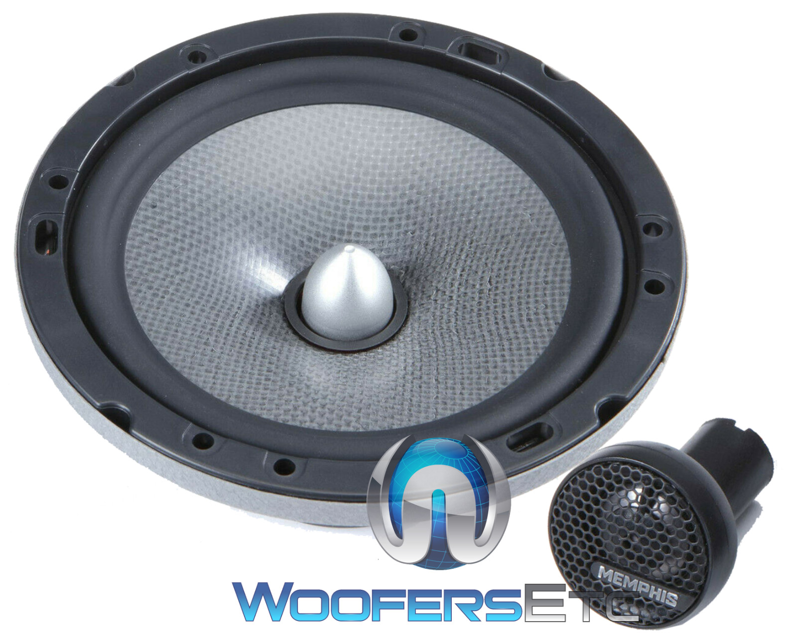MEMPHIS MS62 6.5″ CARBON FIBER COAXIAL ALUMINUM TWEETERS SPEAKERS CROSSOVERS NEW