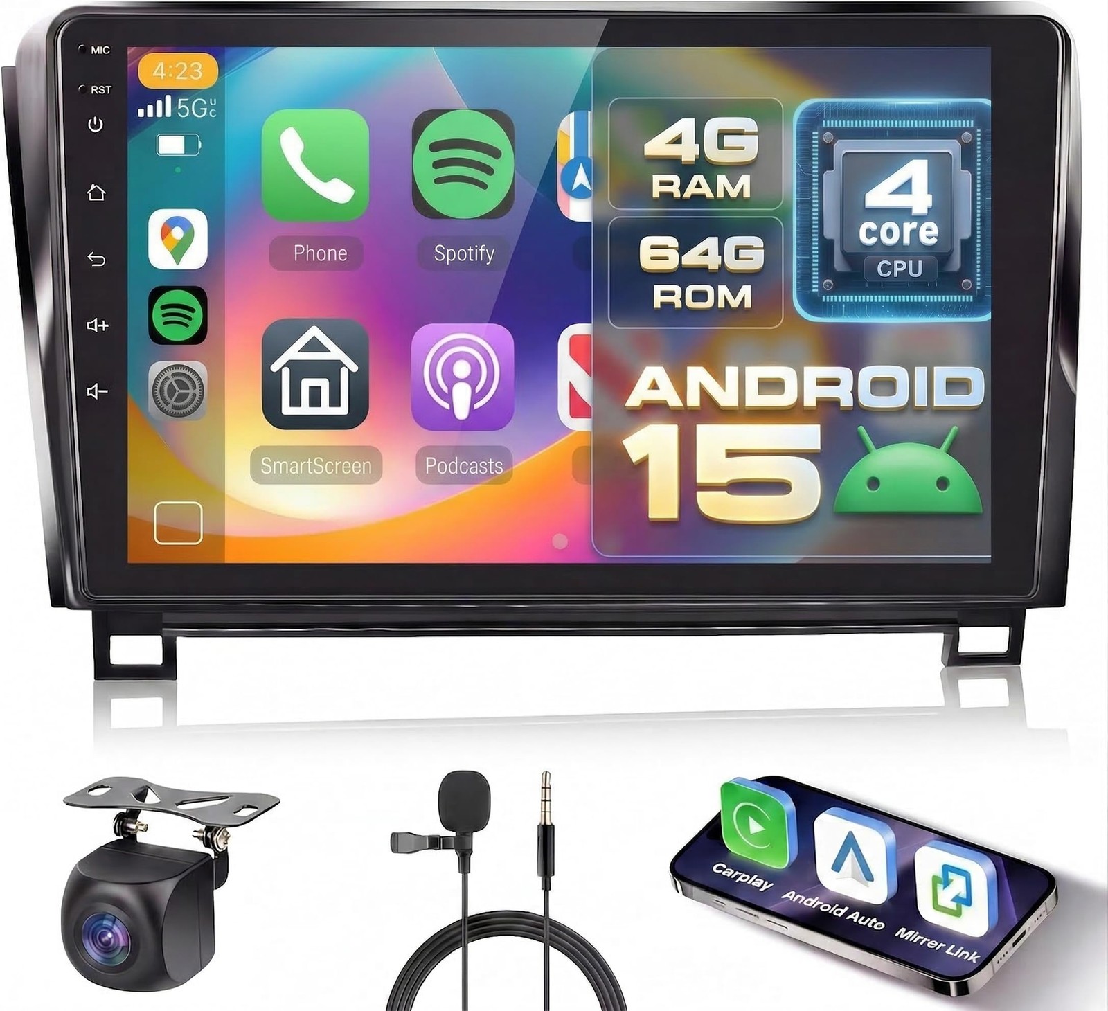 Hodozzy Toyota Tundra Radio 4+64GB