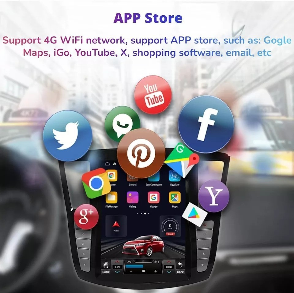 For 2012-2019 Infiniti QX60 JX35 Android Car Radio Stereo GPS Navi Carplay 4+32G