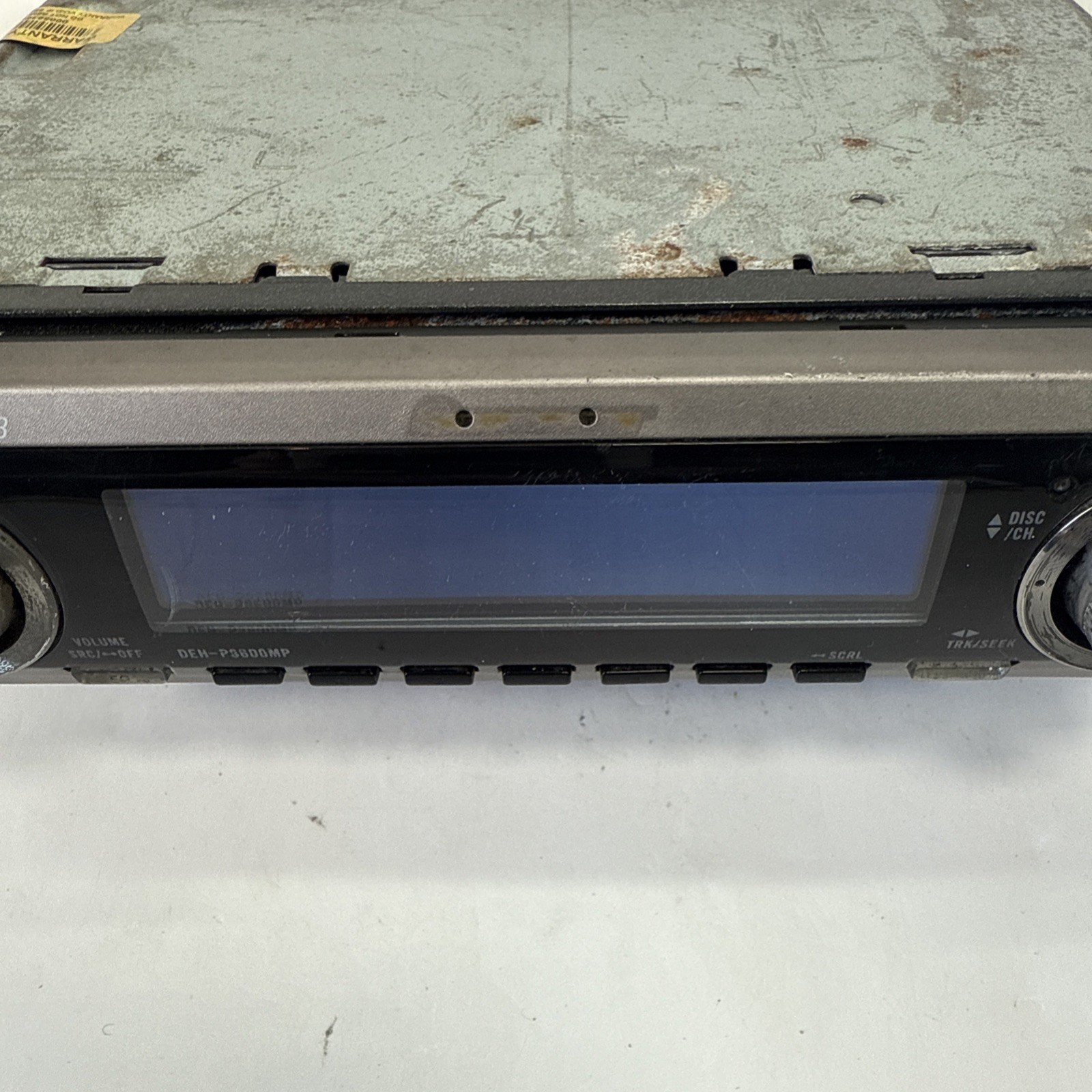(FLAWS) Pioneer Premier DEH-P8600MP Old School Stereo OEL DOLPHIN GRAPHICS 🐬