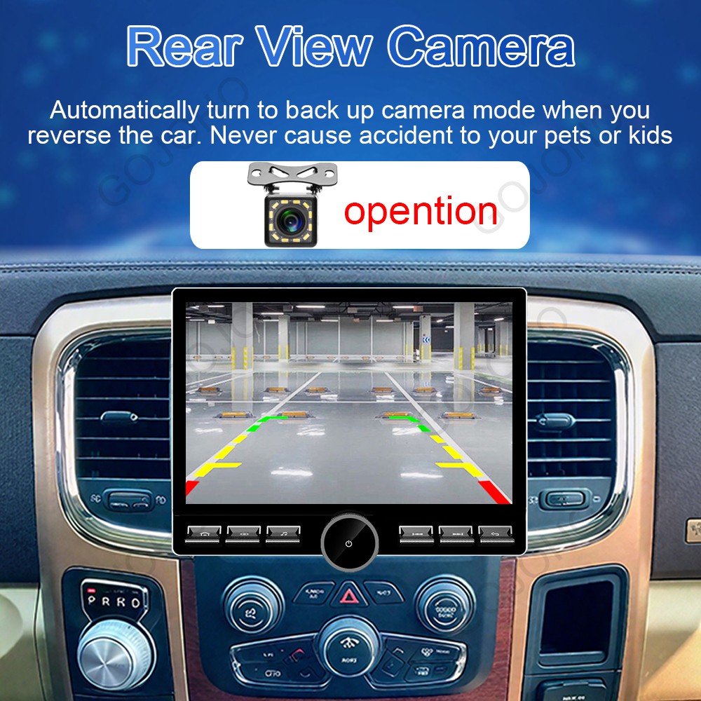 For Honda CRV 2007-2011 Caro Radio 64G Stere Navi WiFi Wireless Carplay GPS+Cam