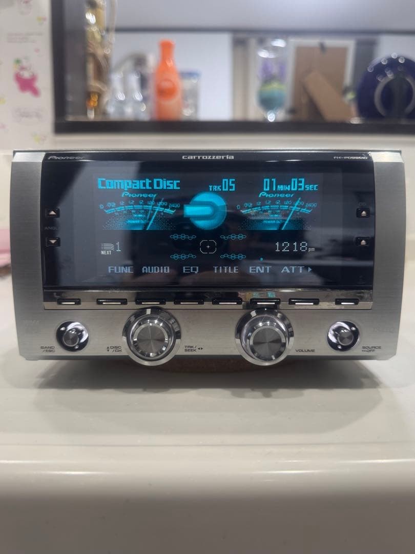 Tested Pioneer Carrozzeria FH-P099MD 2Din Car Audio CD MD Added Bluetooth