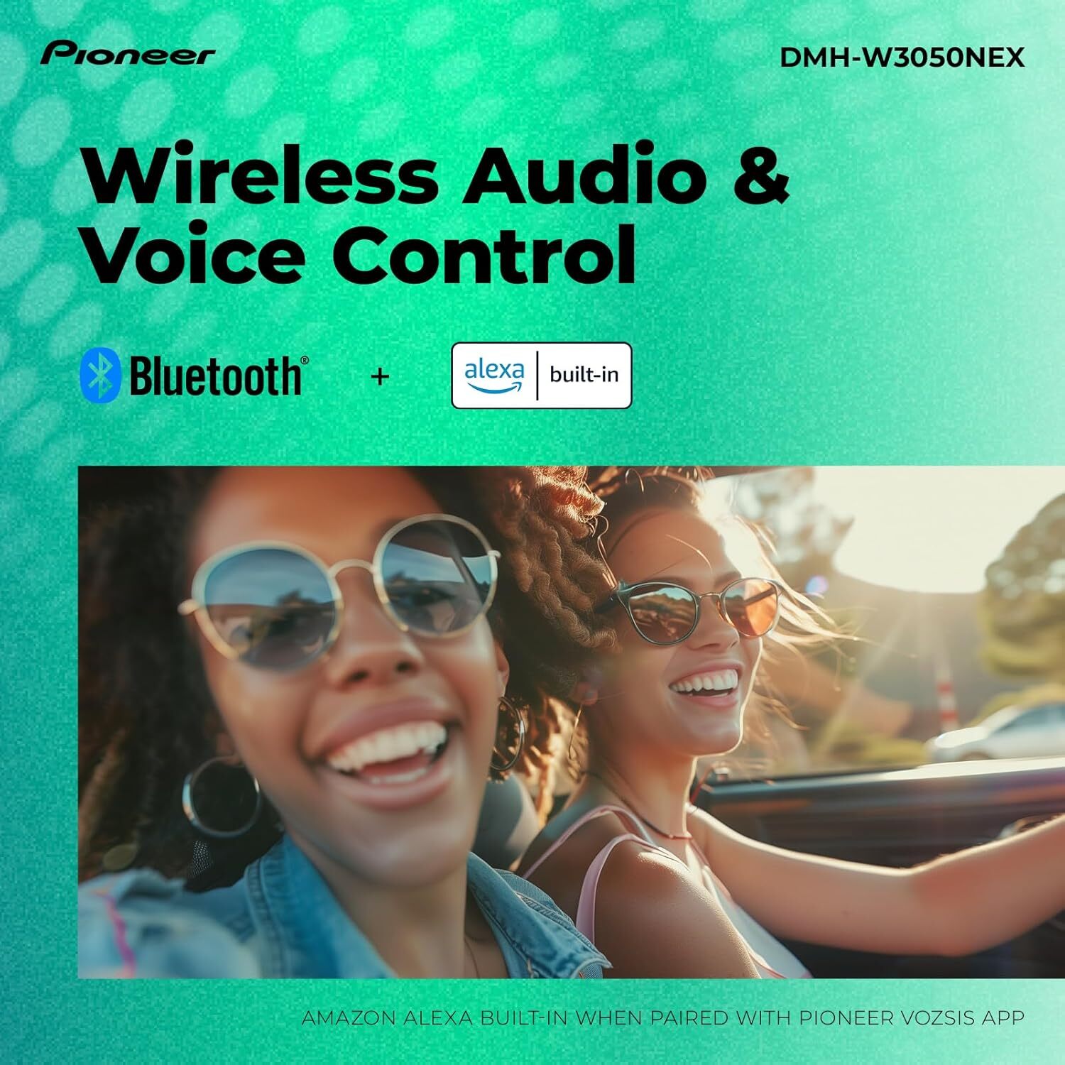 Pioneer DMH-W3050NEX 6.8″ Car Stereo Receiver w/ Apple CarPlay & Android Auto