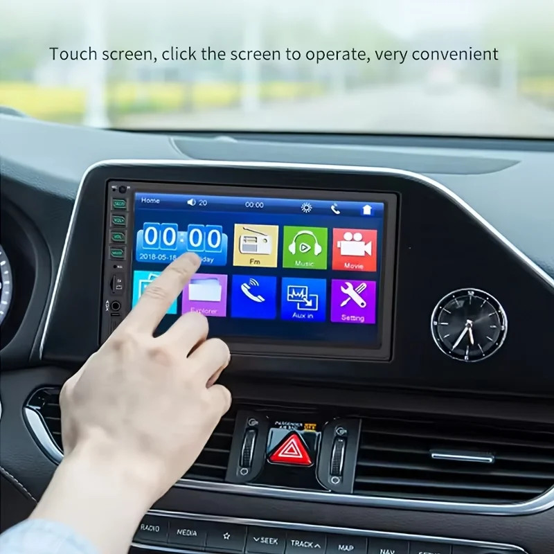 7-Inch HD Car Stereo MP5 Multimedia Player – Ideal for Upgrading Car Audio