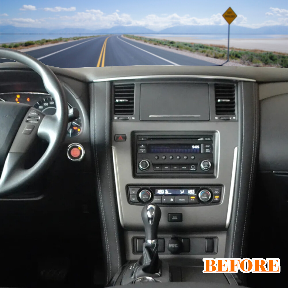 Android 13 Tesla Screen Car Radio For Nissan Patrol 2016-2019 Multimedia Player