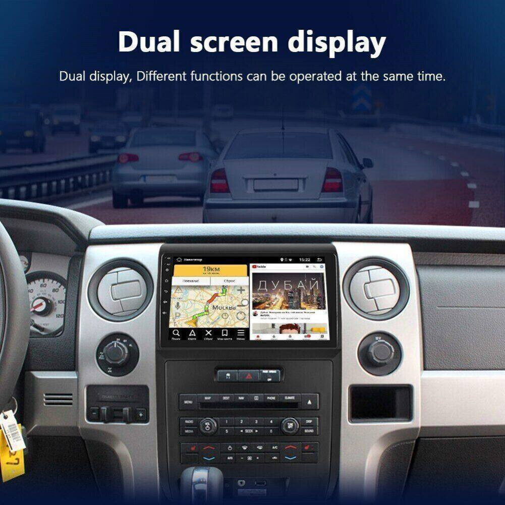 For Ford F150 2009-14 Apple Carplay 9″ Car Stereo Radio GPS Navi w/ Camera