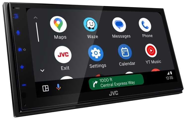 JVC KW-M590BT 6.8″ Capacitive Receiver w/ Apple CarPlay & Android Auto