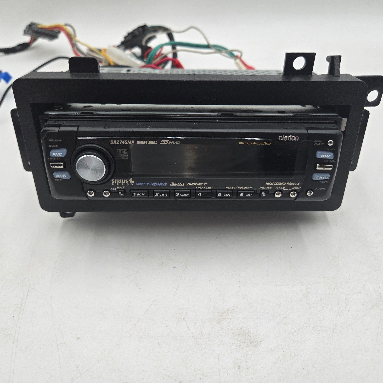 Clarion ProAudio DXZ745MP Receiver Car/Truck Radio/CD Player w/Remote – TESTED