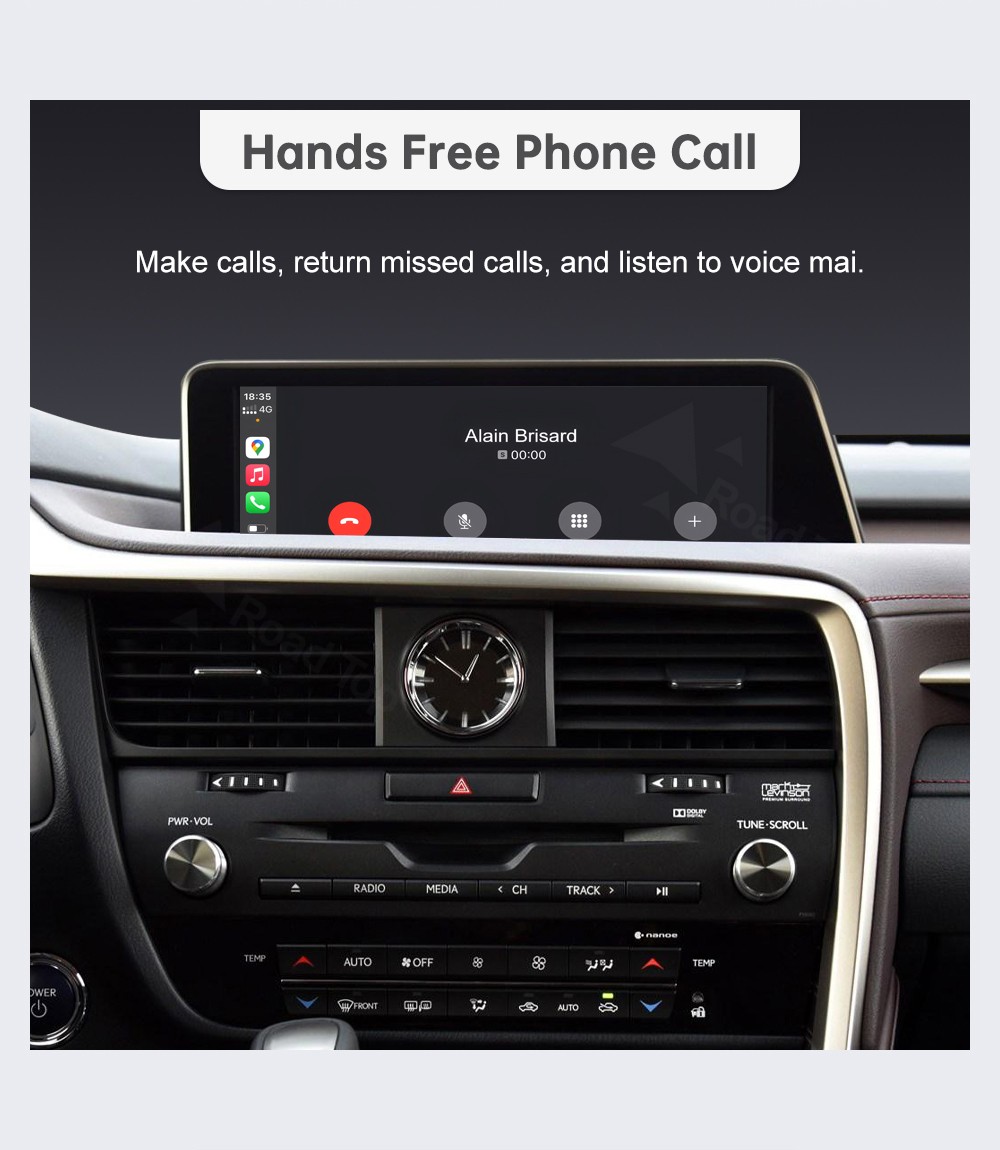 Wireless Carplay Android Auto Module For Lexus RX 2016-2019 Mirror Link AirPlay