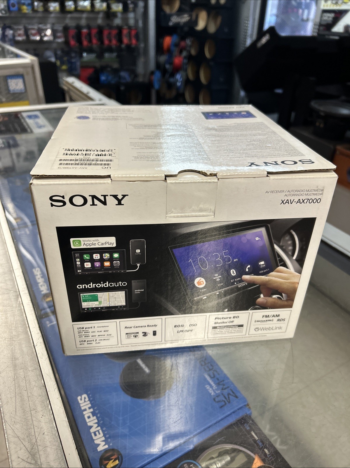 Sony XAV-AX7000 High Power 400w Bluetooth Media Android Auto Apple CarPlay USB