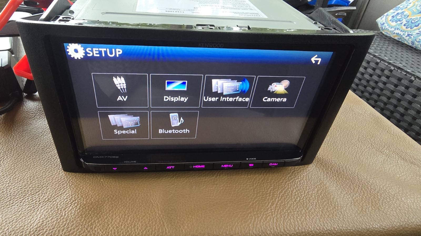 KENWOOD DMX7705S Touchscreen Bluetooth Car Audio Apple Android Play Radio Usb