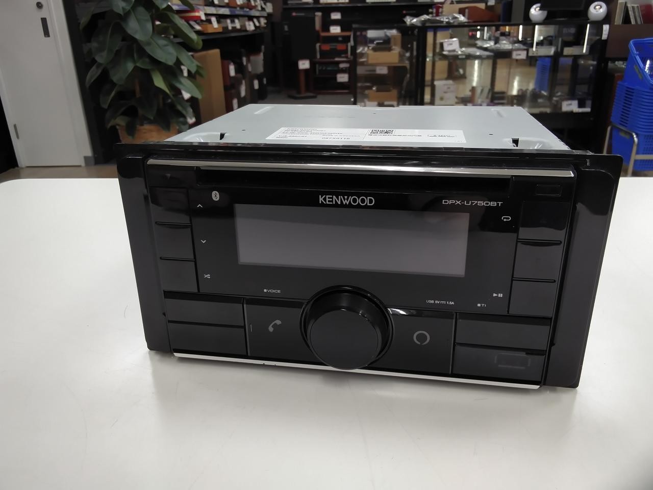 KENWOOD DPX-U750BT Car Audio CD Player, Good Condition From Japan