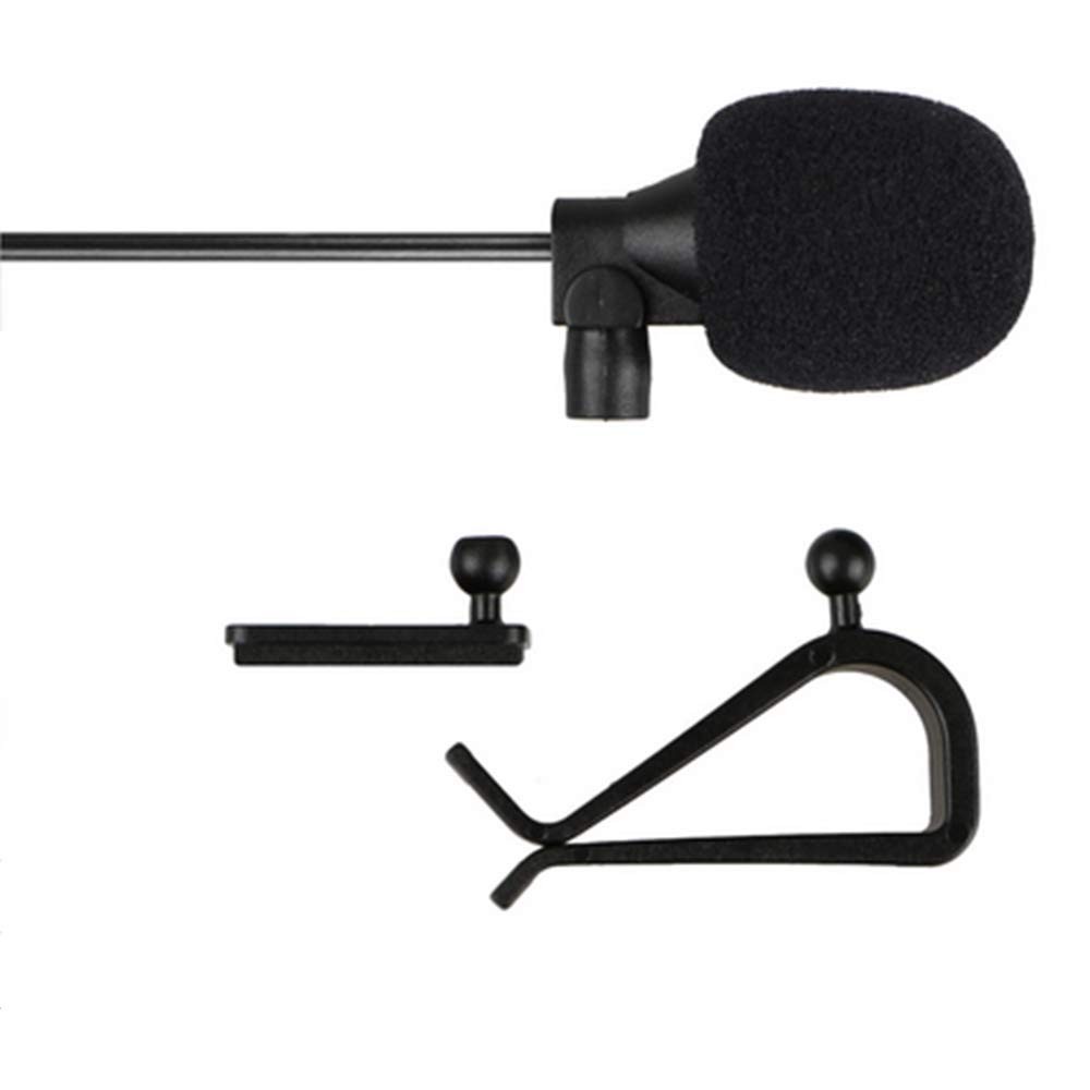 Car Microphone 2.5mm Stereo External Mic Car Radio Microphone with for Pionee…