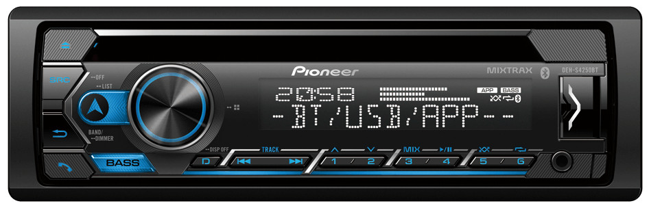Pioneer DEH-S4250BT Shortwave Bluetooth FM AM SW RDS USB IPod Car Stereo Radio