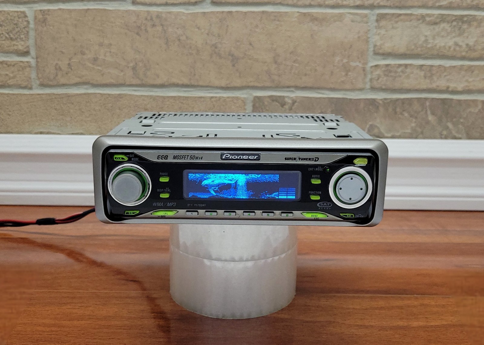 SUPER RARE PIONEER 🐬 DEH-P6700MP CD PLAYER with BLUETOOTH adapter and REMOTE