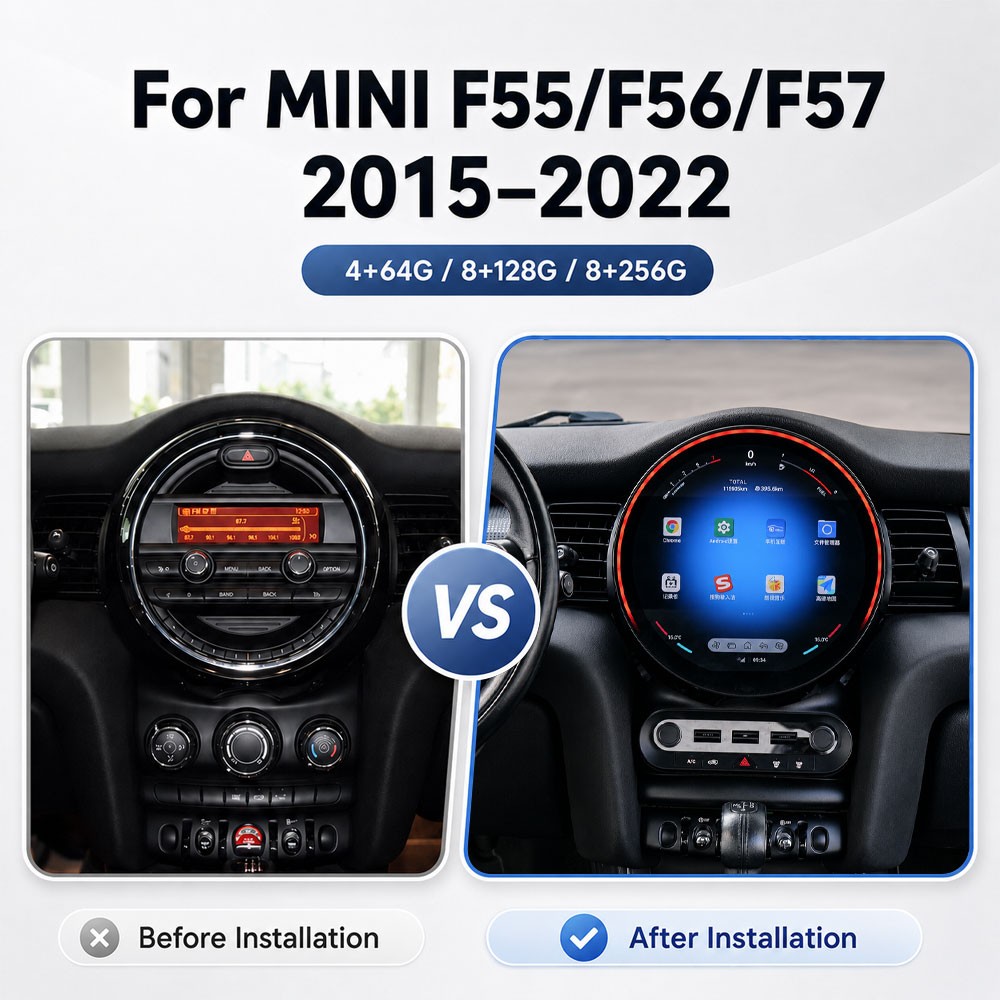 Car Radio Player For BMW Mini Cooper F54 F55 F56 F60 NBT EVO 2015-2020 Navi GPS