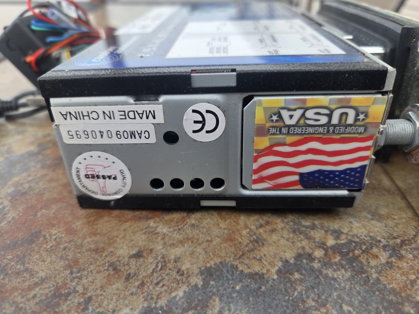Custom Auto Sound Modelt bve-630 Radio And Cd Player For 55 To 57 Ford Tbird