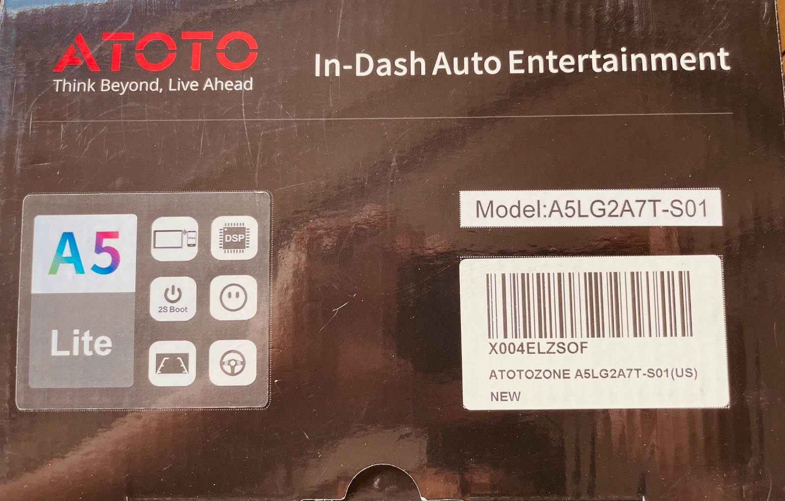 Atoto A5L In-Dash Auto Entertainment Android Deck Car Play Android Auto