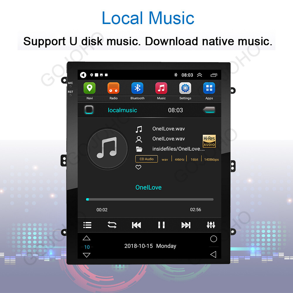 For 2011-2015 Chevrolet Malibu Radio Apple CarPlay Android 13 Car Stereo GPS BT