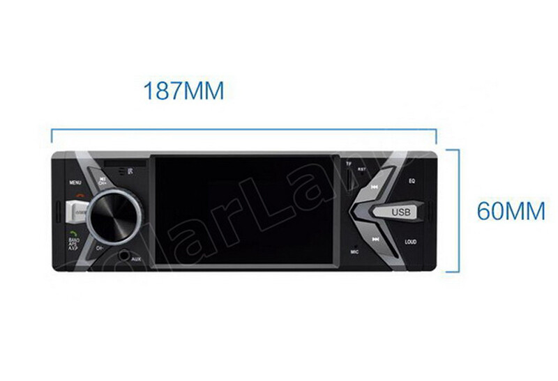 Single1 DIN 4 inch Bluetooth FM USB TF MP4 MP5 Player Car Radio video Stereo 12V
