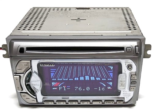 Kenwood DPX-5200M 2DIN CD MD Deck Player As Is.