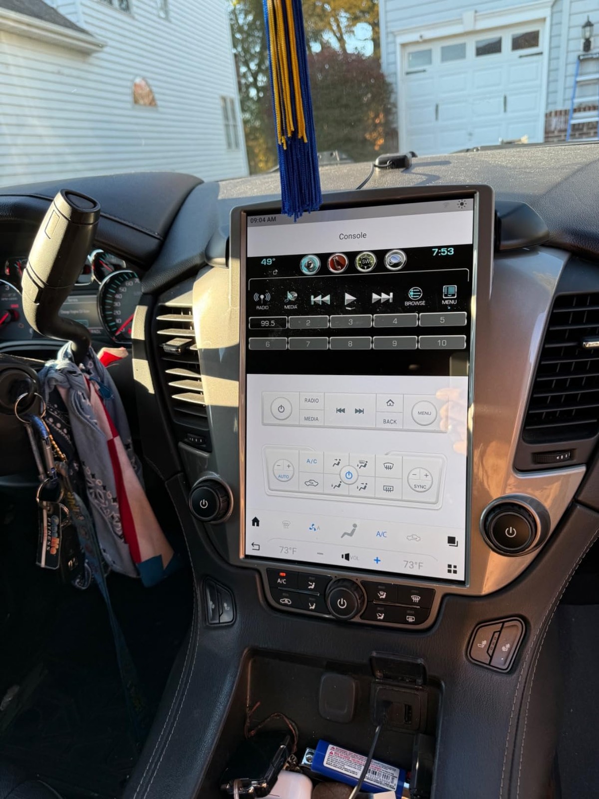 For Chevrolet Tahoe GMC Yukon 2014-2020 14.4″ Android Tesla GPS Radio Big Screen