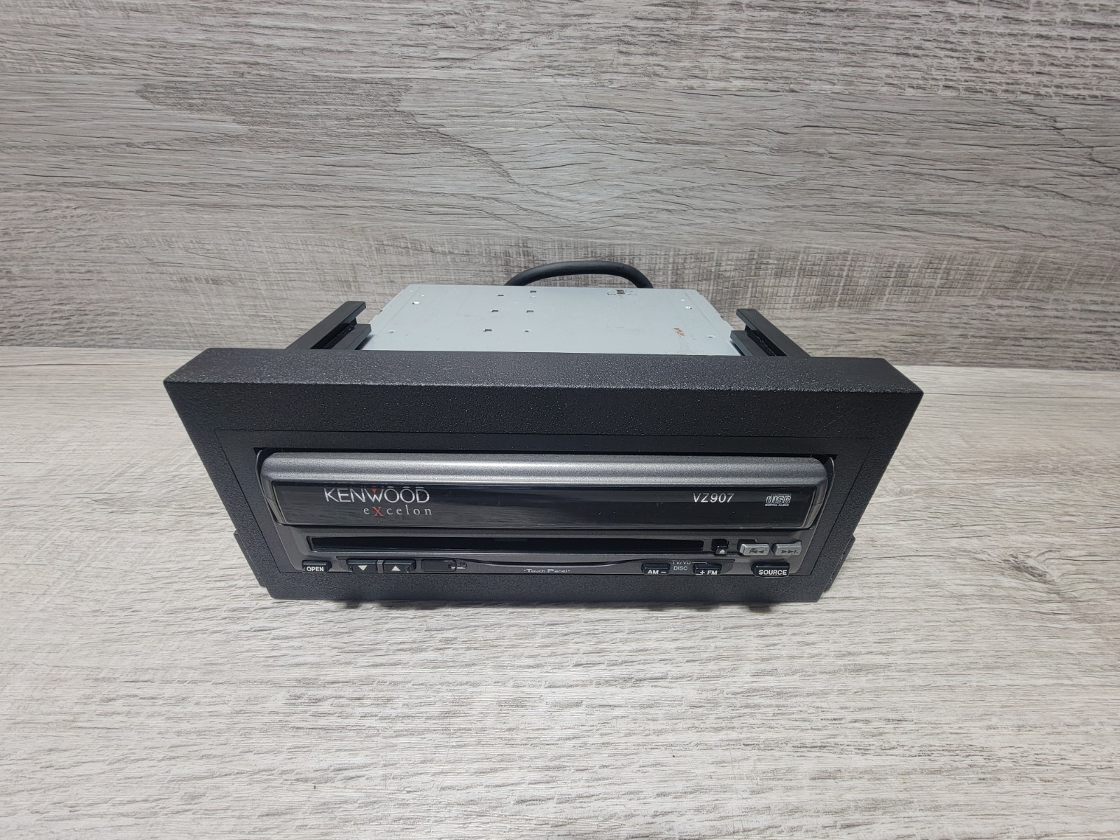 Vintage Kenwood Excelon VZ907 CD Player 1 DIN AM/FM Radio Touch Panel “RARE”