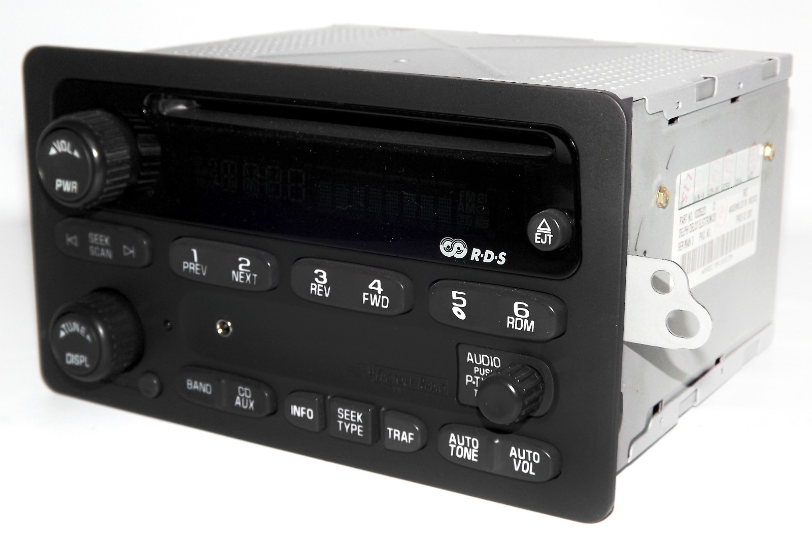 2000-2005 Chevy Cavalier Impala Malibu Radio AM FM CD w Aux Input RDS 10324040