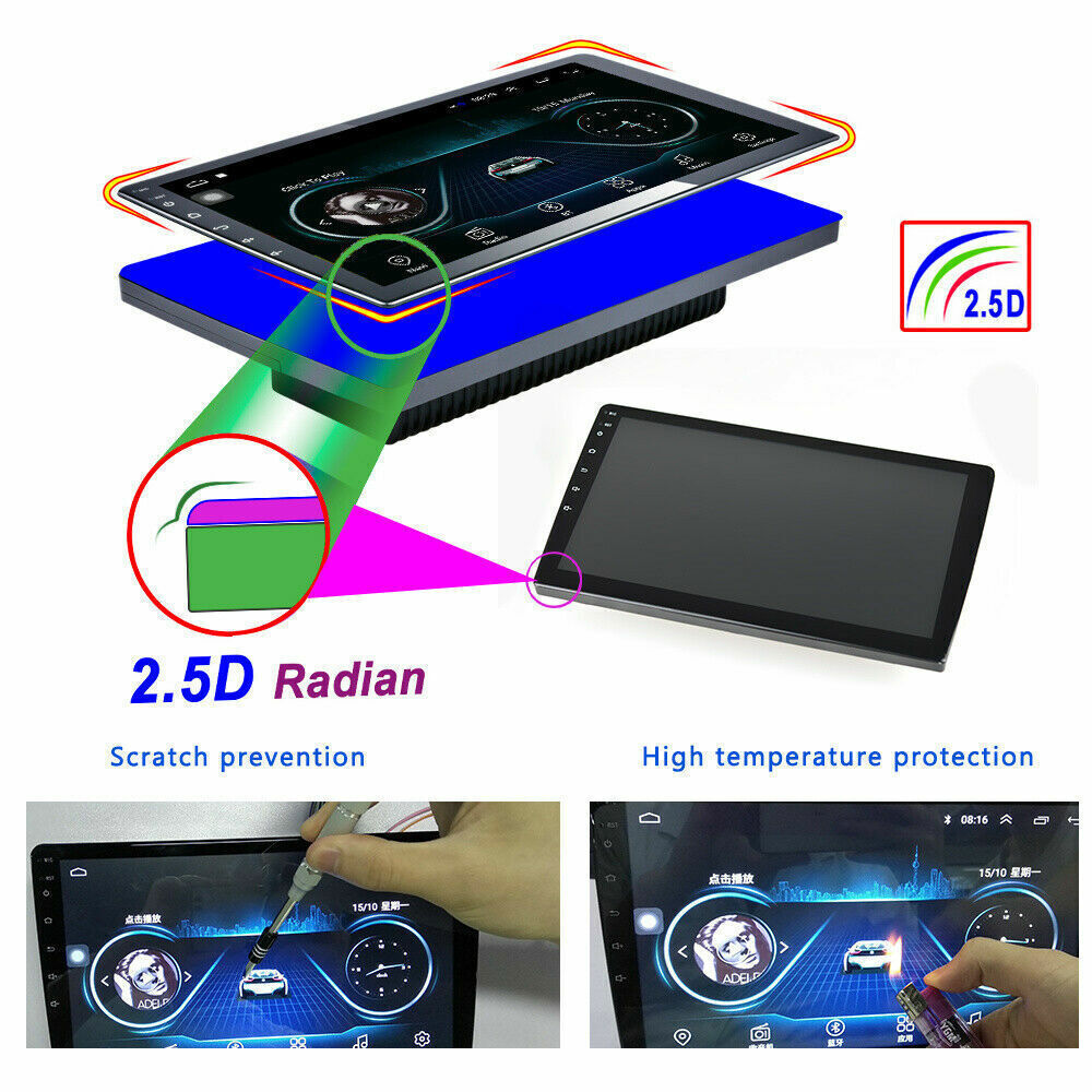 Apple CarPlay Car Radio Stereo For 2016-2020 Honda Civic GPS WiFi BT Android 15