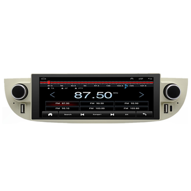 Fit For Fiat 500 2007-2015 For CarPlay/Android Auto Stereo Radio Touch Screen