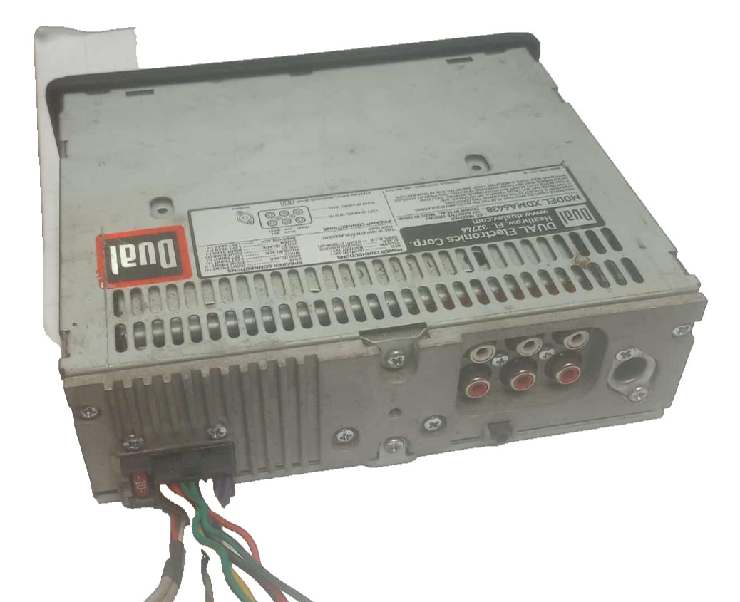 Dual xdma6438 Cd receiver radio , USED , tested good