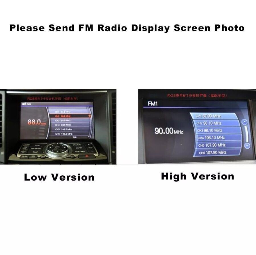 12.1″ Tesla Screen Car Radio Android GPS 2+32GB For Infiniti G25 G37 2009-2015