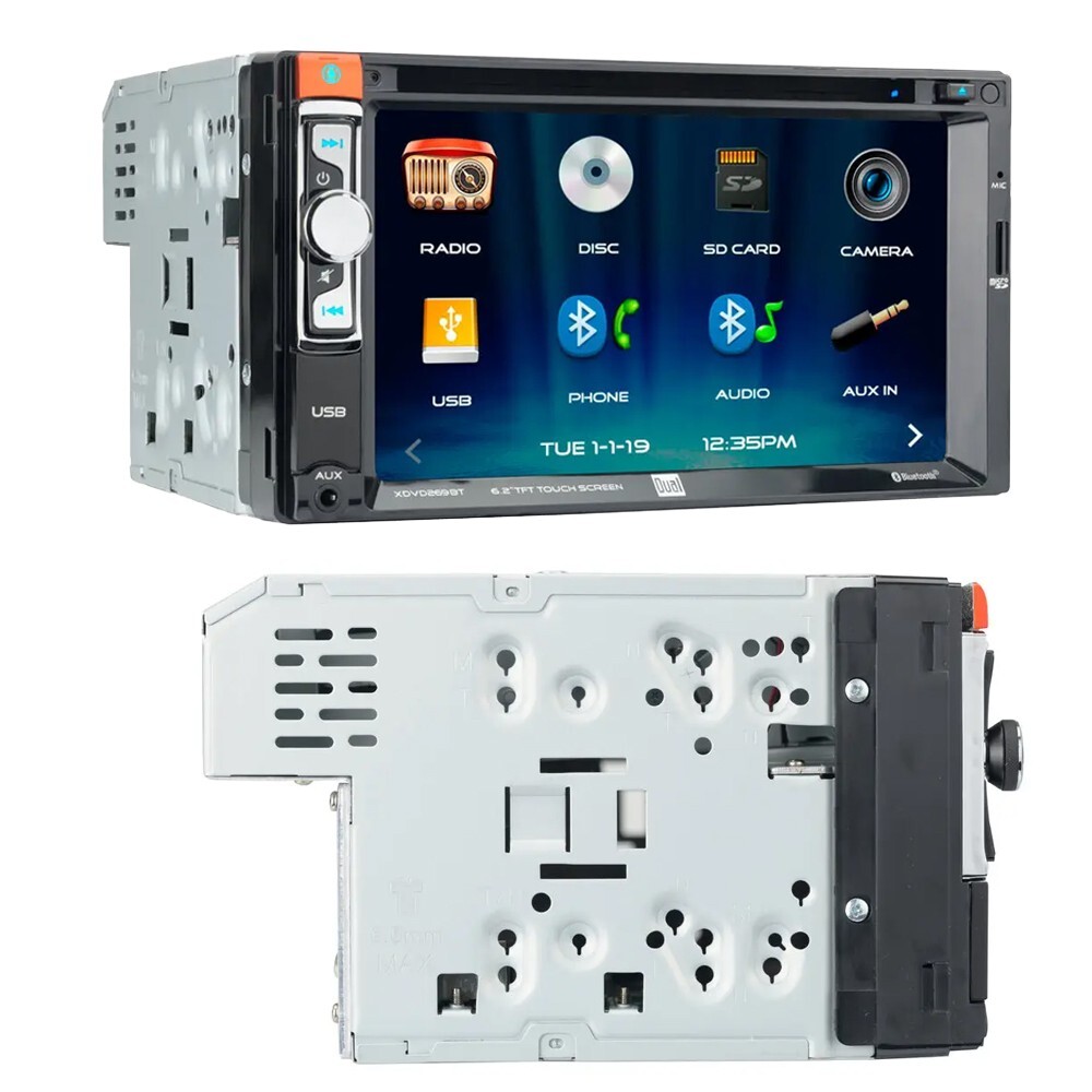 Touchscreen Bluetooth Car Stereo CD/DVD + Kit for 1988-94 GM SUV/Full Size Truck