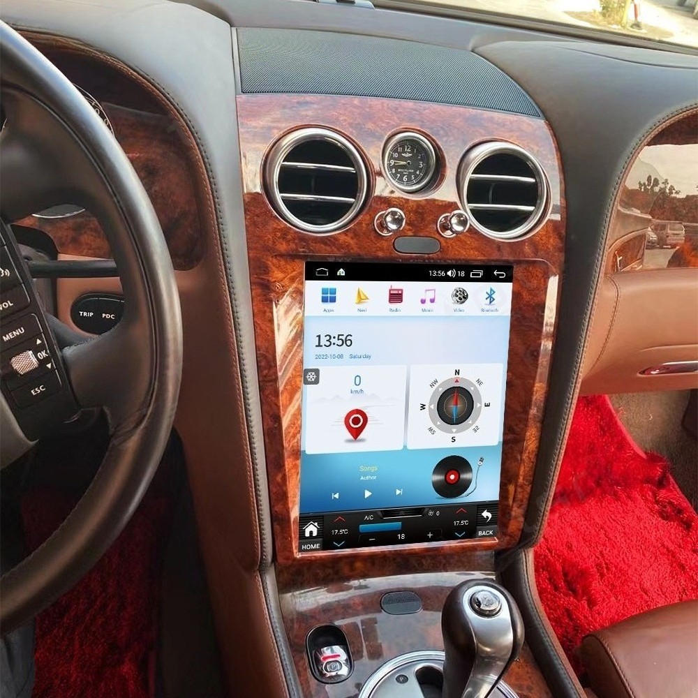 12.1″ For 2004-12 Bentley Flying Spur Continental Car Radio Stereo Carplay 4+64G
