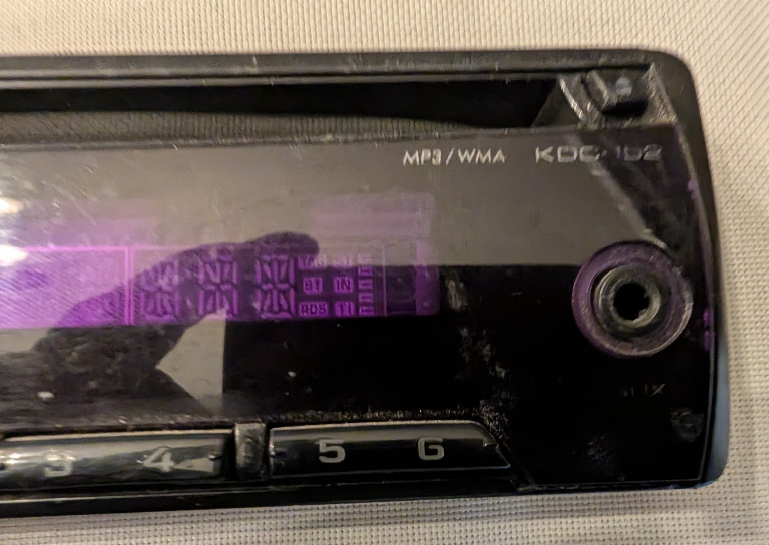 Kenwood KDC-152 CD MP3/WMA Player Receiver FACEPLATE ONLY