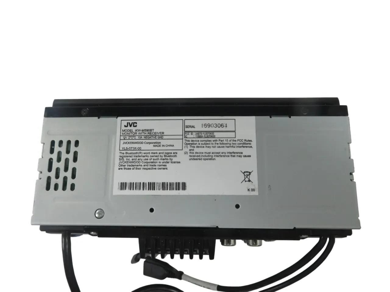 JVC Model KW-M590BT 2-DIN Digital Media Receiver – Free shipping