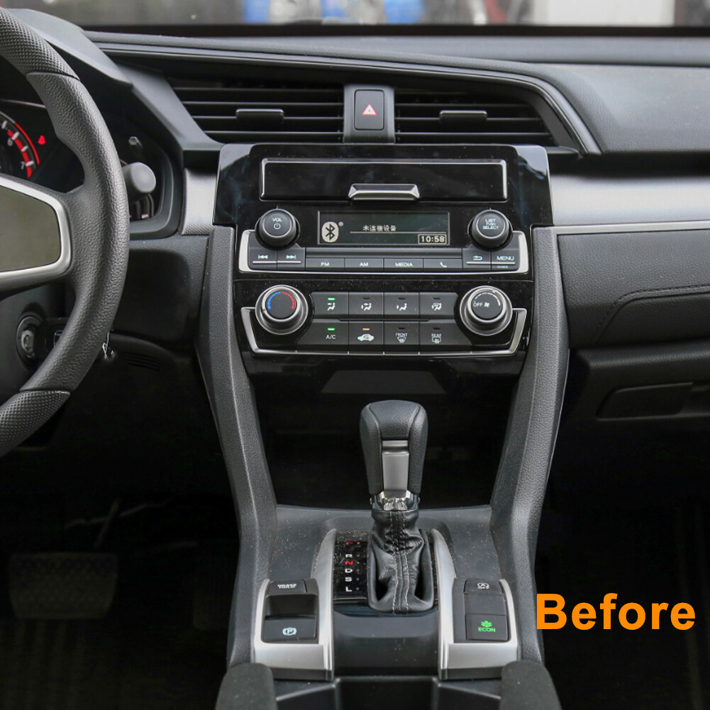 10.4Inch Android 13 Car Radio Carplay For Honda CIVIC 2016-2022 Tesla Screen Car