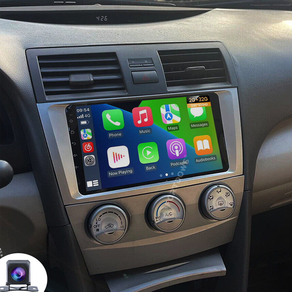 For Toyota Camry Car Radio Stereo Carplay SWC Wireless