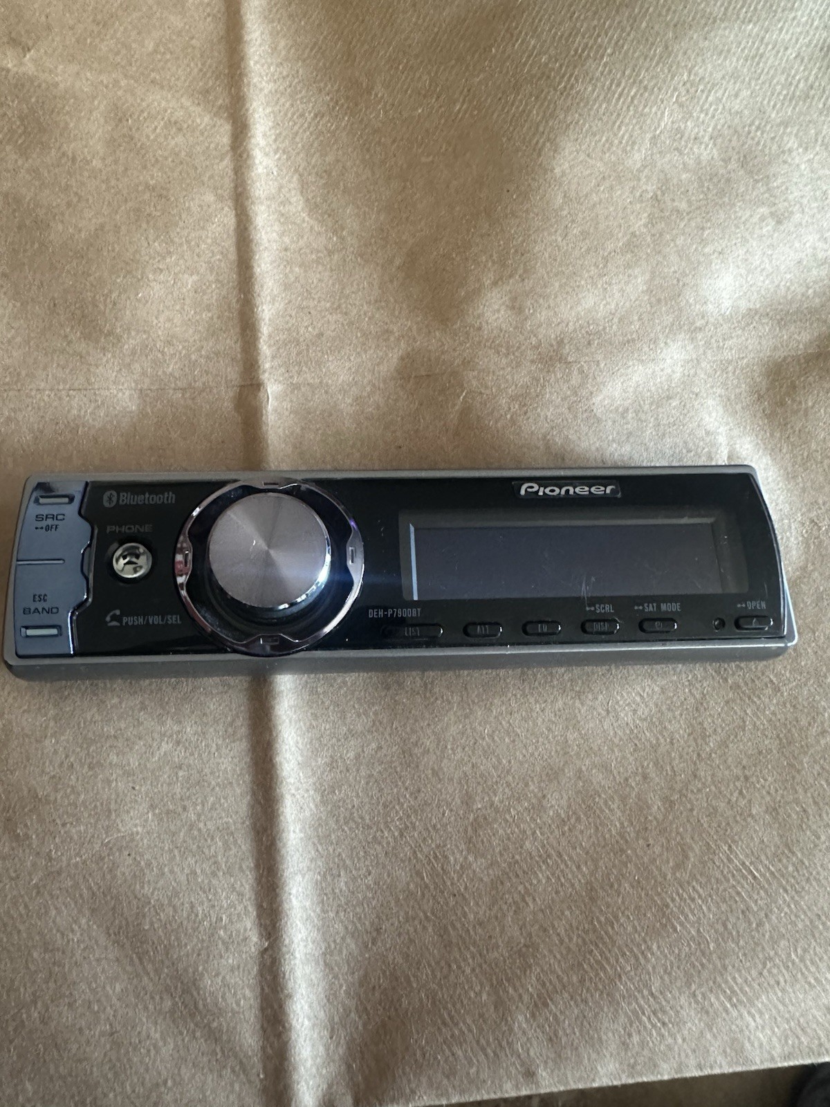 PIONEER DEH-P7900BT Faceplate Only