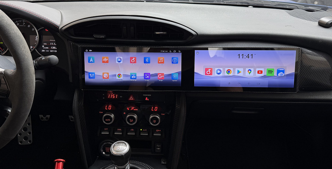 Android Car Radio Stereo for Toyota 86 Subaru BRZ GPS Carplay Dual Dual Screen